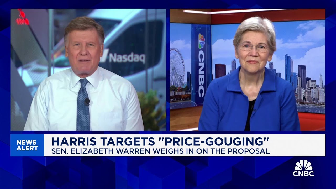 Sen. Warren on Harris' price gouging plan: Consumers need to know t...